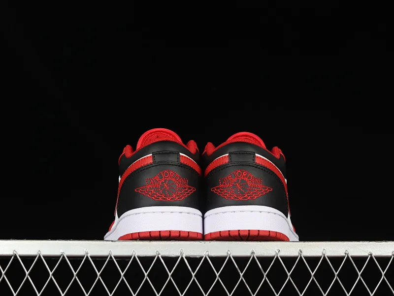 All categories Air Jordan Jordan series basketball shoes Air Jordan 1 Low Z version Air Jordan 1 Low AJ1 Joe 1 red, white and black Sports culture basketball shoes 553558-163